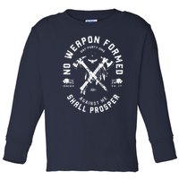 No Weapon Formed Shall Prosper Day Forty One Against Me Toddler Long Sleeve Shirt