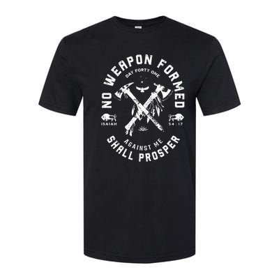 No Weapon Formed Shall Prosper Day Forty One Against Me Softstyle CVC T-Shirt