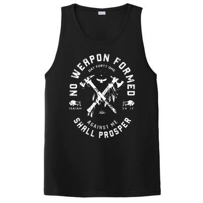 No Weapon Formed Shall Prosper Day Forty One Against Me PosiCharge Competitor Tank