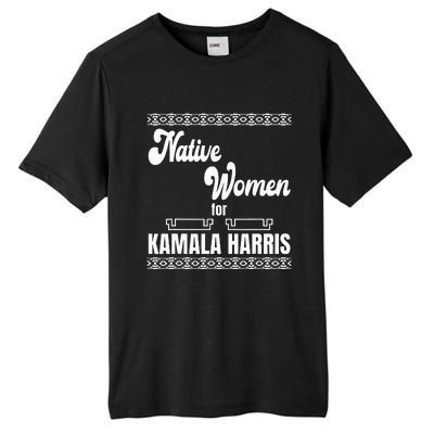 Native Women For Kamala Harris Tall Fusion ChromaSoft Performance T-Shirt