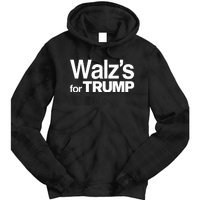 Nebraska WalzS For Trump Tie Dye Hoodie