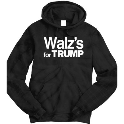 Nebraska WalzS For Trump Tie Dye Hoodie