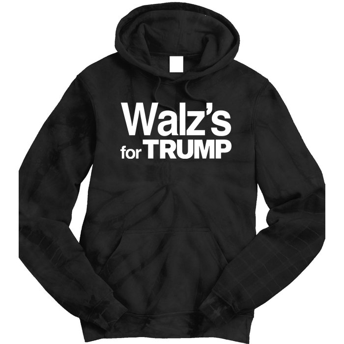 Nebraska WalzS For Trump Tie Dye Hoodie