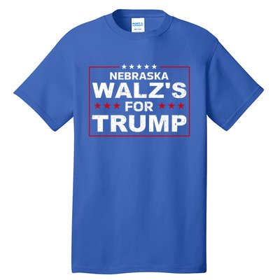 Nebraska WalzS For Trump Trump President 2024 Gift Tall T-Shirt