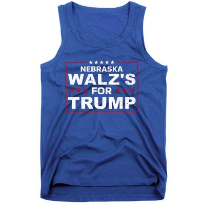 Nebraska WalzS For Trump Trump President 2024 Gift Tank Top