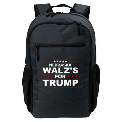 Nebraska WalzS For Trump Trump President 2024 Gift Daily Commute Backpack