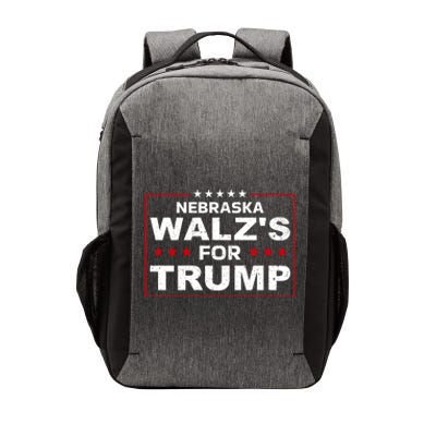 Nebraska WalzS For Trump Trump President 2024 Gift Vector Backpack