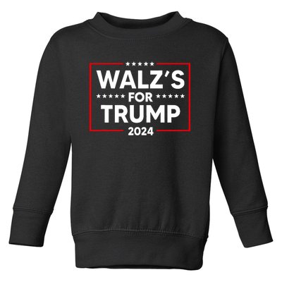 Nebraska WalzS For Trump Toddler Sweatshirt