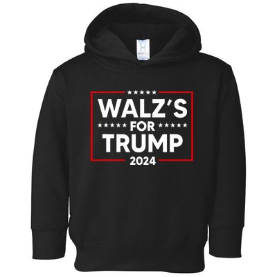 Nebraska WalzS For Trump Toddler Hoodie