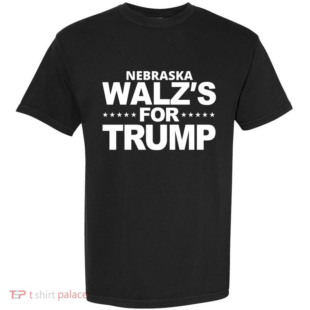 Nebraska WaltzS For Trump Garment-Dyed Heavyweight T-Shirt