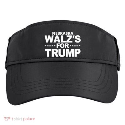 Nebraska WaltzS For Trump Adult Drive Performance Visor