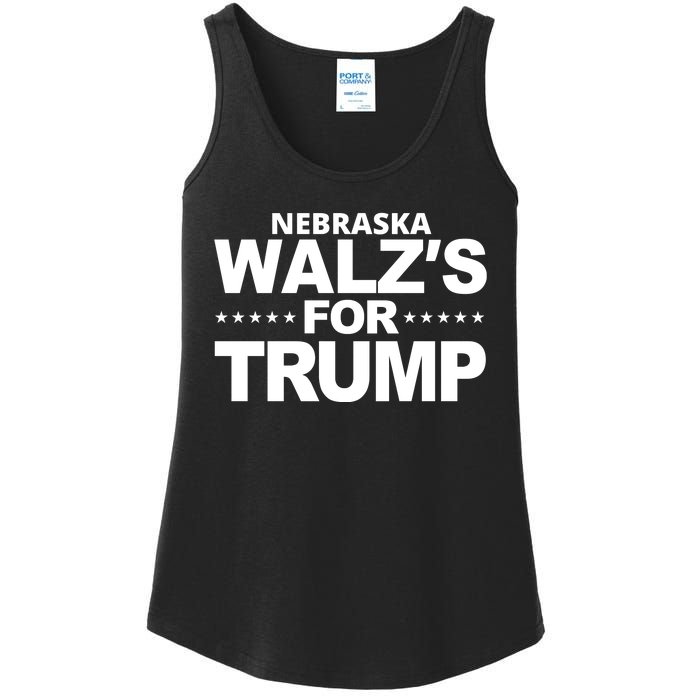 Nebraska WaltzS For Trump Ladies Essential Tank