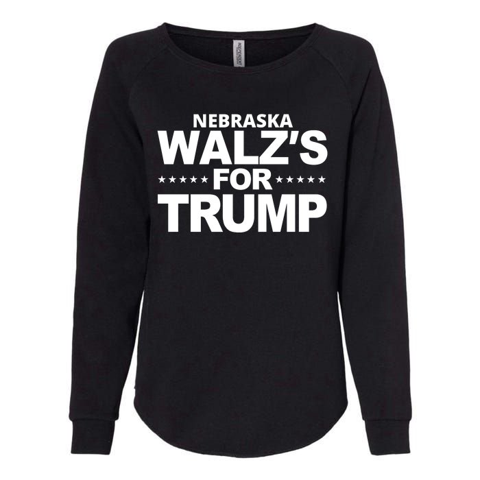 Nebraska WaltzS For Trump Womens California Wash Sweatshirt