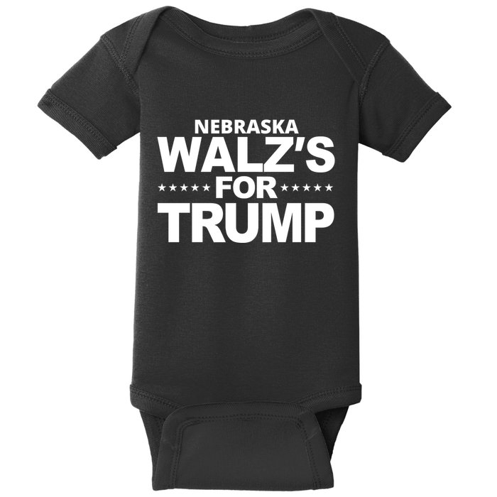 Nebraska WaltzS For Trump Baby Bodysuit