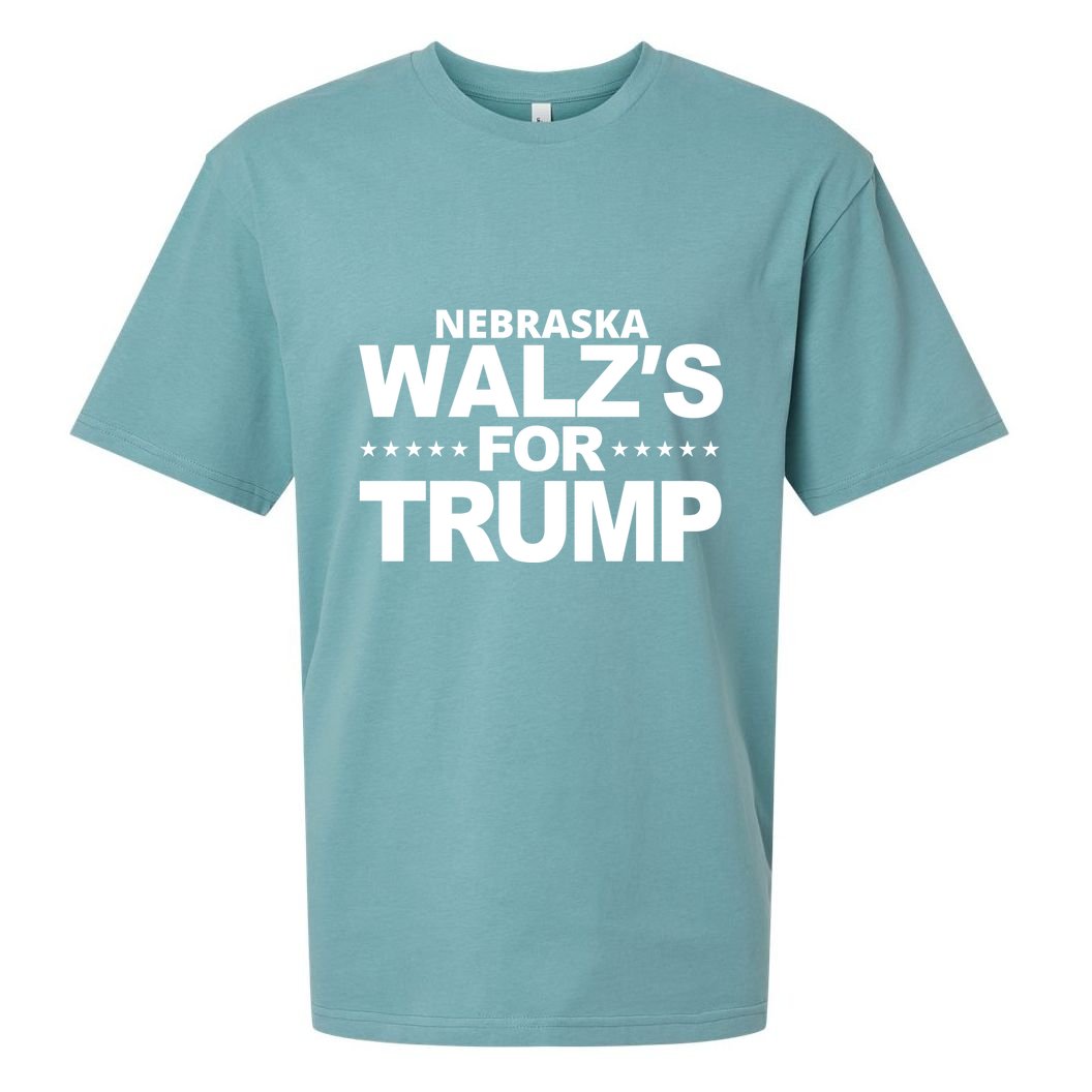 Nebraska WaltzS For Trump Sueded Cloud Jersey T-Shirt