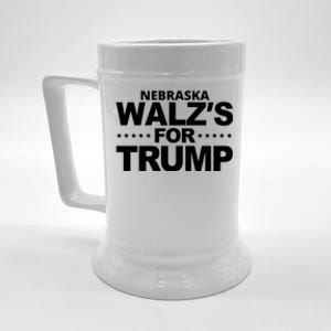 Nebraska WaltzS For Trump Beer Stein