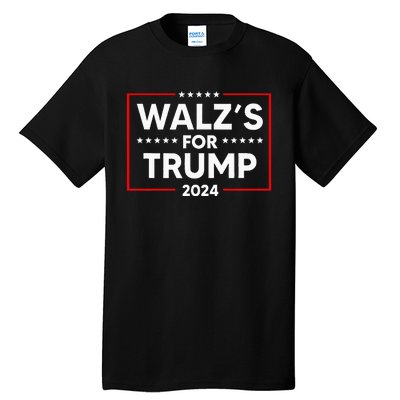 Nebraska WalzS For Trump Tall T-Shirt