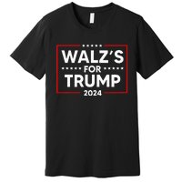 Nebraska WalzS For Trump Premium T-Shirt