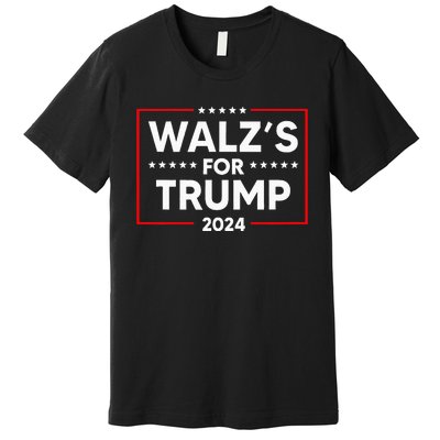 Nebraska WalzS For Trump Premium T-Shirt