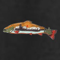 Nature Wilderness Fishing Fan Adult Drive Performance Visor