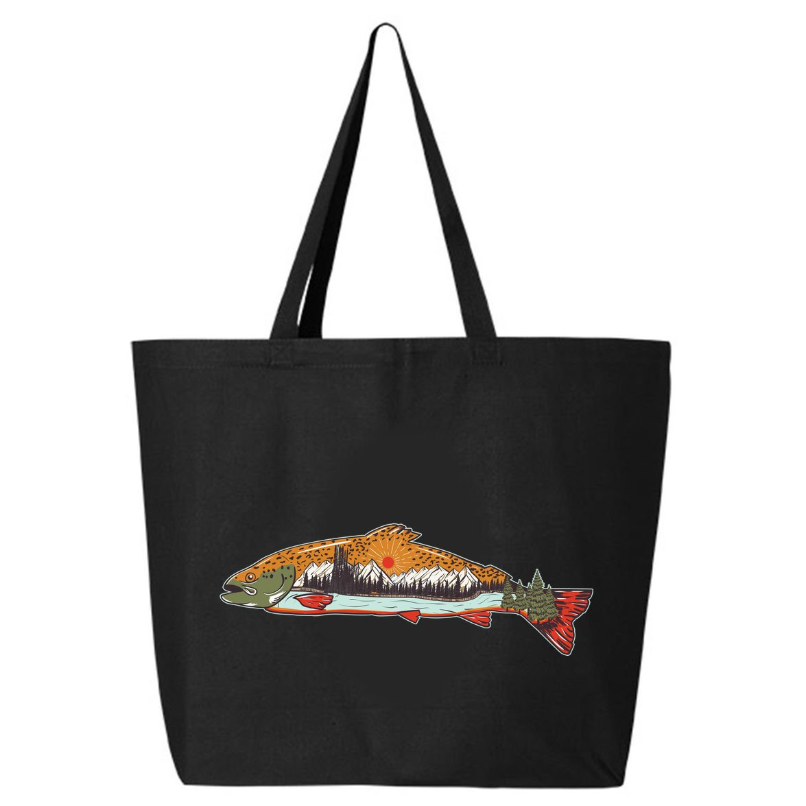 Nature Wilderness Fishing Fan 25L Jumbo Tote