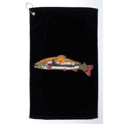Nature Wilderness Fishing Fan Golf Towel