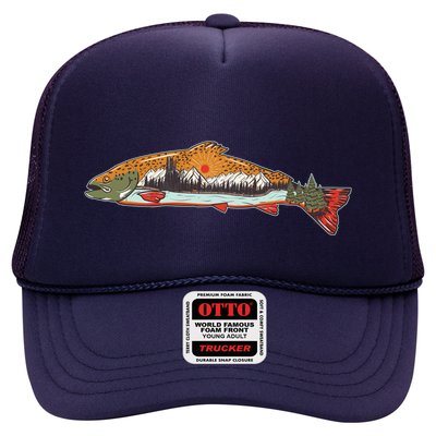 Nature Wilderness Fishing Fan Trucker Hat