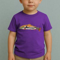 Nature Wilderness Fishing Fan Toddler T-Shirt