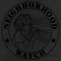 Neighborhood Watch Funny Adult Drive Performance Visor