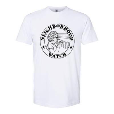 Neighborhood Watch Funny Softstyle CVC T-Shirt