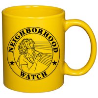 Neighborhood Watch Funny 11oz C Handle Ceramic Mug