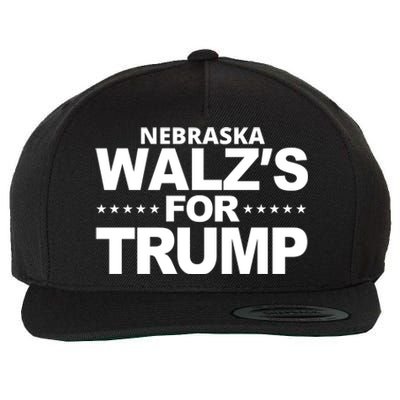 Nebraska Walzs For Trump Political Wool Snapback Cap