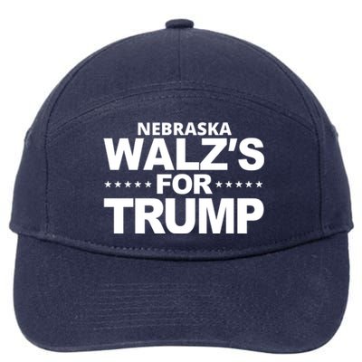 Nebraska Walzs For Trump Political 7-Panel Snapback Hat