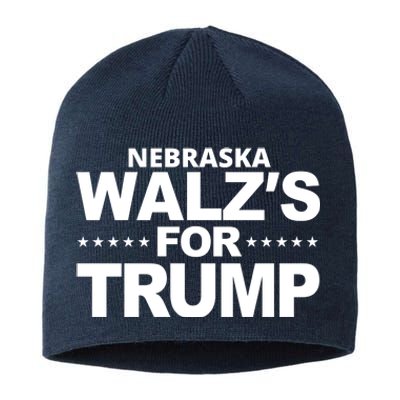 Nebraska Walzs For Trump Political Sustainable Beanie