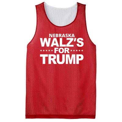 Nebraska Walzs For Trump Political Mesh Reversible Basketball Jersey Tank