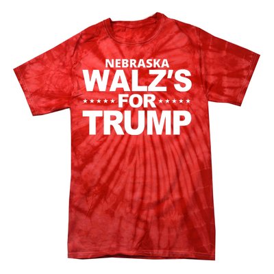 Nebraska Walzs For Trump Political Tie-Dye T-Shirt