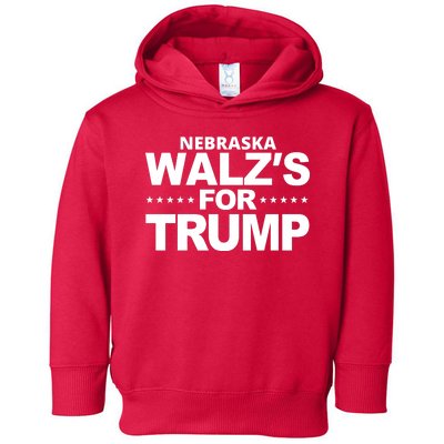 Nebraska Walzs For Trump Political Toddler Hoodie