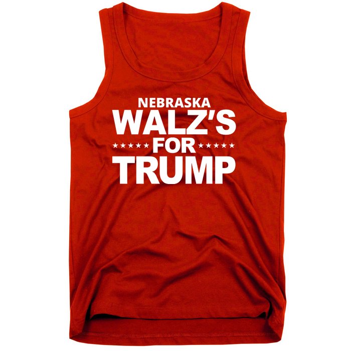 Nebraska Walzs For Trump Political Tank Top