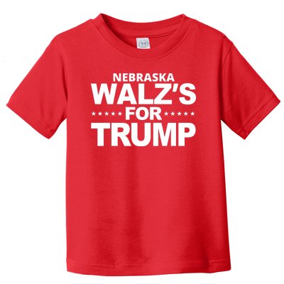 Nebraska Walzs For Trump Political Toddler T-Shirt