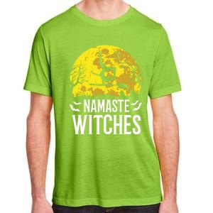 Namaste Witches Gift Funny Yoga Halloween Costume Gift Adult ChromaSoft Performance T-Shirt