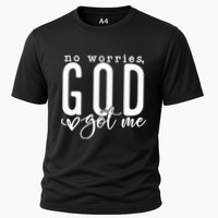 No Worries God Got Me Christian Religious Cooling Performance Crew T-Shirt