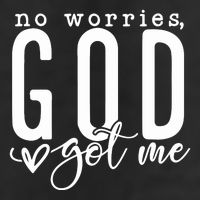 No Worries God Got Me Christian Religious Adult Drive Performance Visor