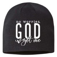 No Worries God Got Me Christian Religious Sustainable Beanie