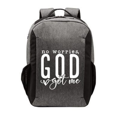 No Worries God Got Me Christian Religious Vector Backpack