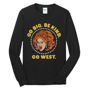 Nina West Go Big Be Kind Go West Tall Long Sleeve T-Shirt