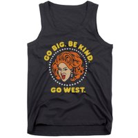 Nina West Go Big Be Kind Go West Tank Top