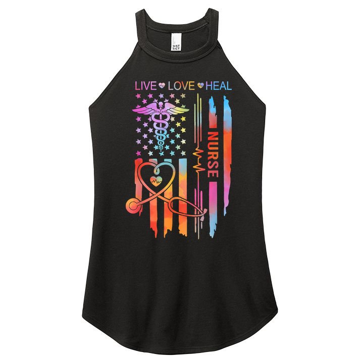 Nurse Week Gift Nurse, Nurse Gift Appreciation Nurse Women's Perfect Tri Rocker Tank