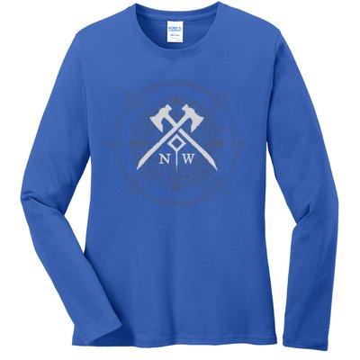 New World Glyph Gift Ladies Long Sleeve Shirt