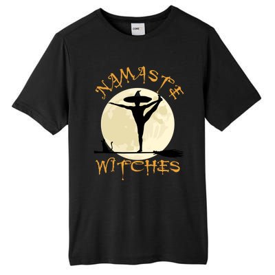 Namaste Witches Great Gift Halloween Yoga Great Gift Tall Fusion ChromaSoft Performance T-Shirt