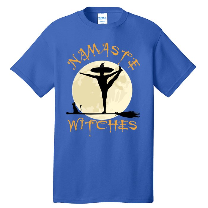 Namaste Witches Great Gift Halloween Yoga Great Gift Tall T-Shirt